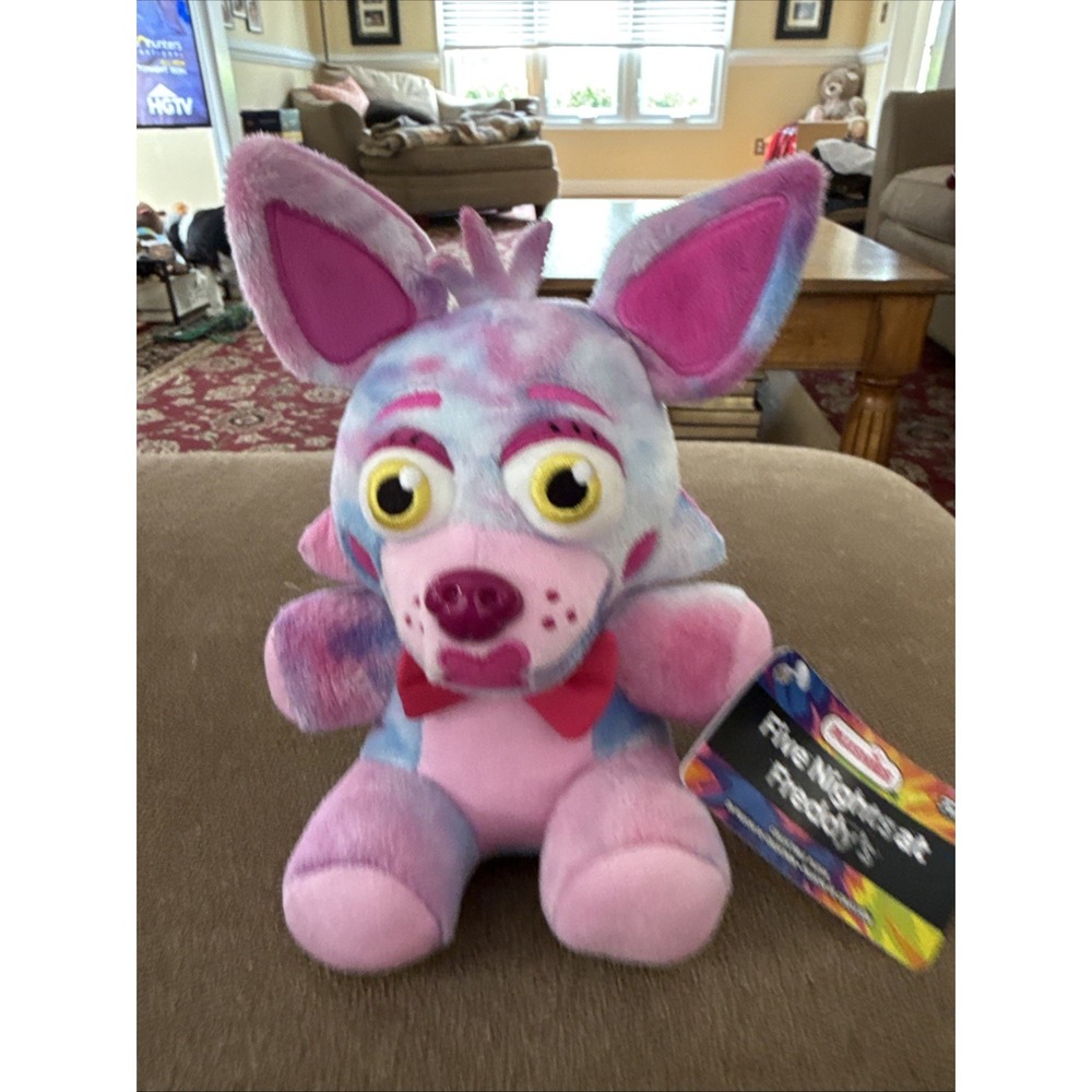 Funko Five Nights At Freddy's Tie-Dye Funtime Foxy Plush 8" New (Lexi)